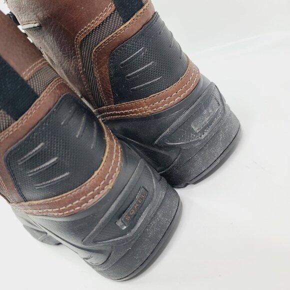Sorel Men\'s‎ Brown Black Avalanche NM1564-256 Leather Trail Hiking Boot Size 10 main image 6
